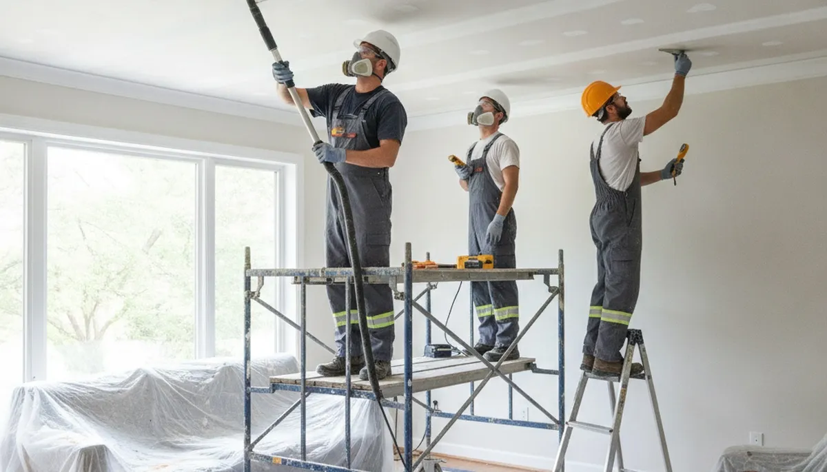 Ceiling Water Damage Repair Image 1