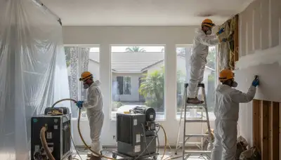 Water damage restoration team serving Temecula, CA with professional cleanup and repair services