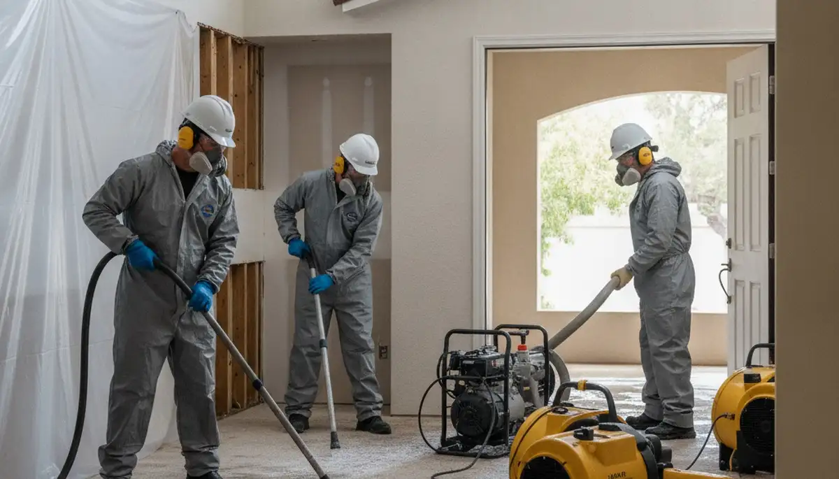 Water damage restoration team in Temecula, CA serving homes and businesses