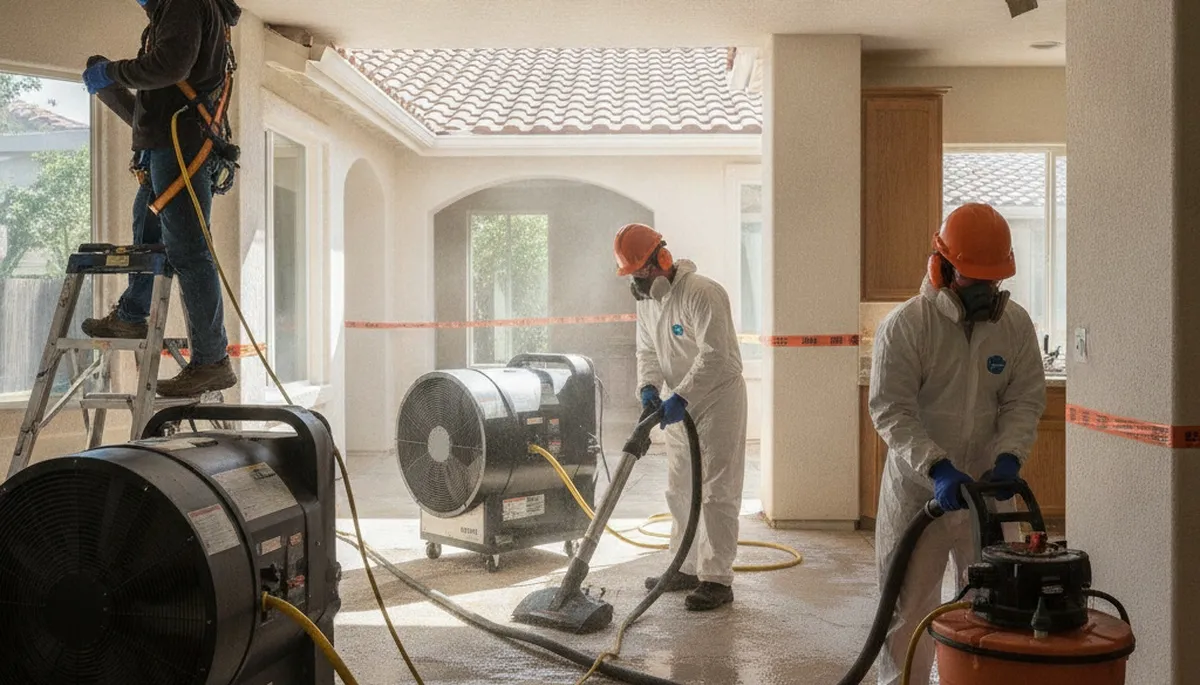 Water Damage Winchester Ca Image 1